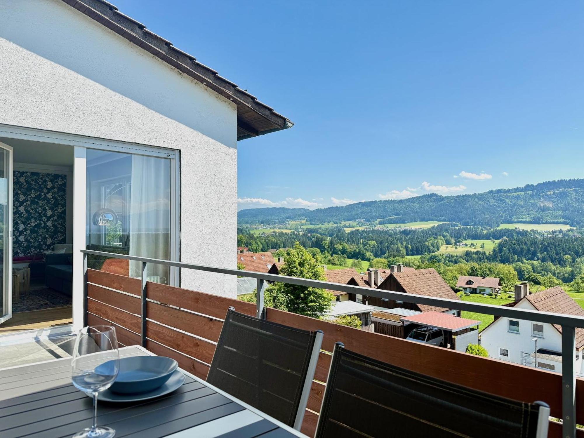 Ferienwohnung Traumblick Sigmarszell Esterno foto